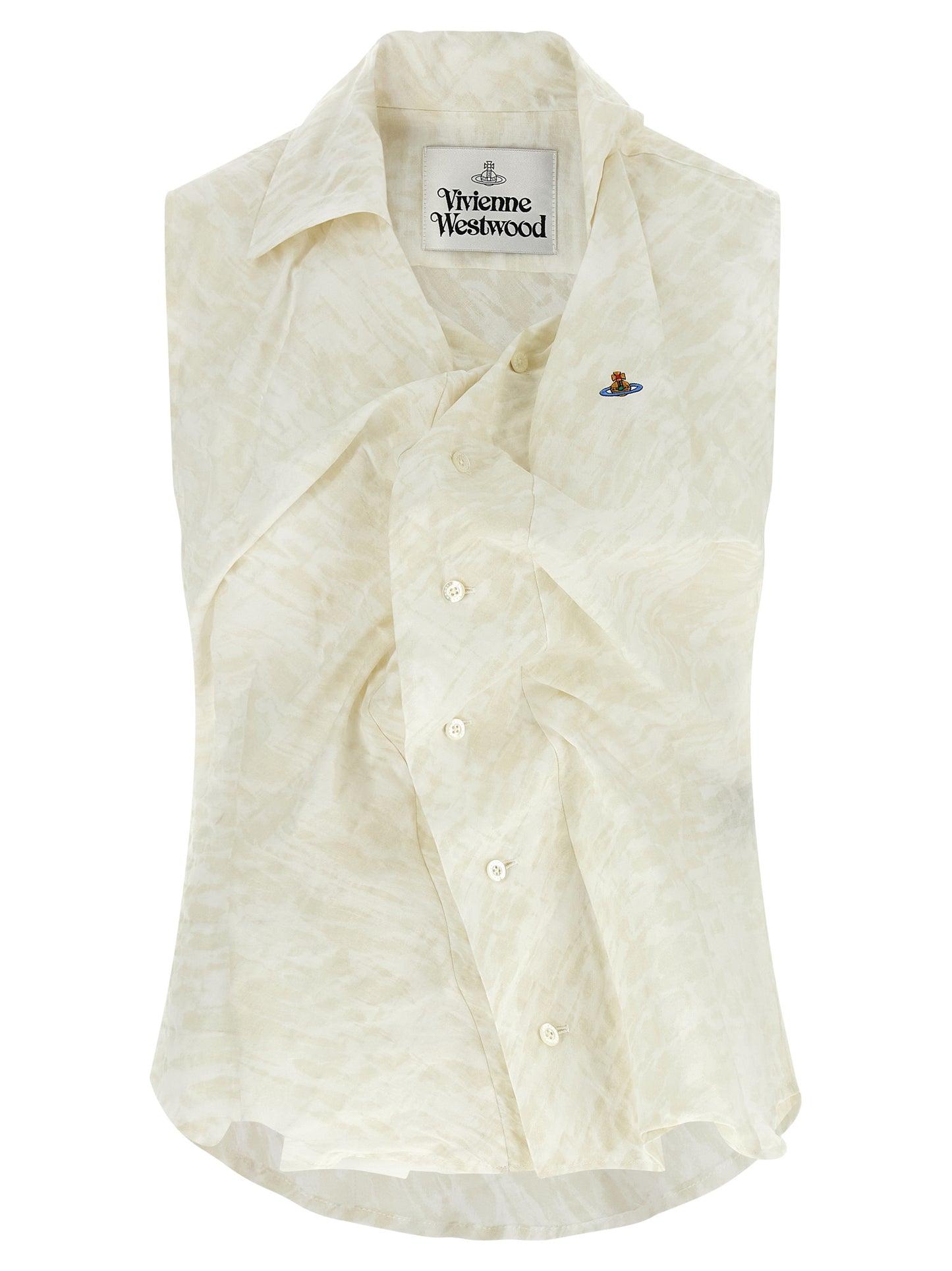 Vivienne Westwood Beige Cotton Blouse
