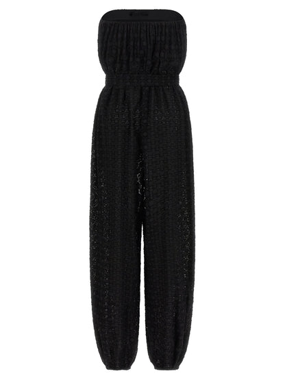 Eres Black Silk Jumpsuit