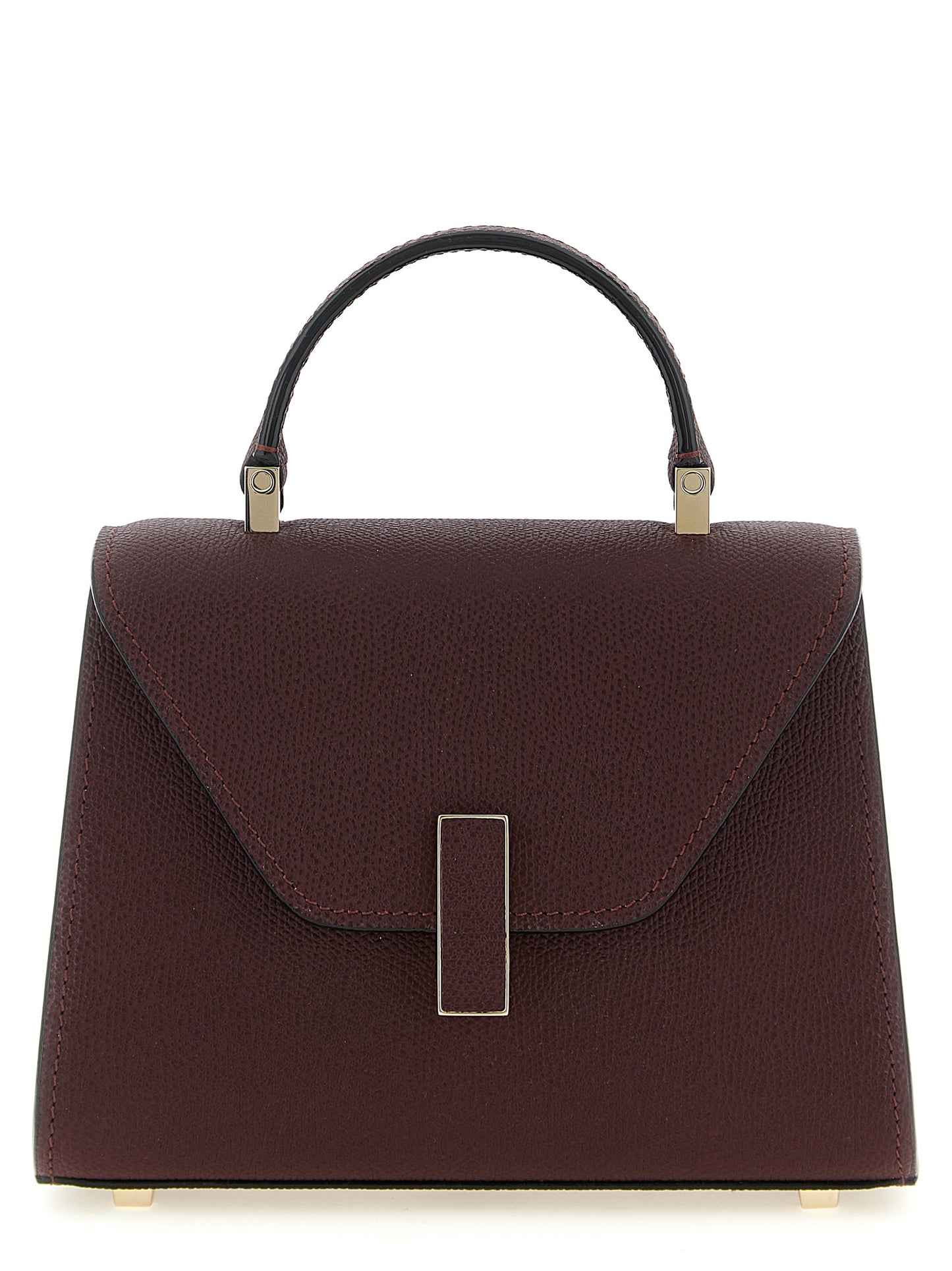 Valextra Bordeaux Calfskin Crossbody Bag