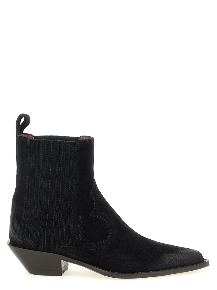 Sonora Black Calfskin Chelsea Boots
