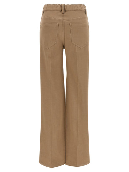 Brunello Cucinelli Beige Cotton Jeans Denim