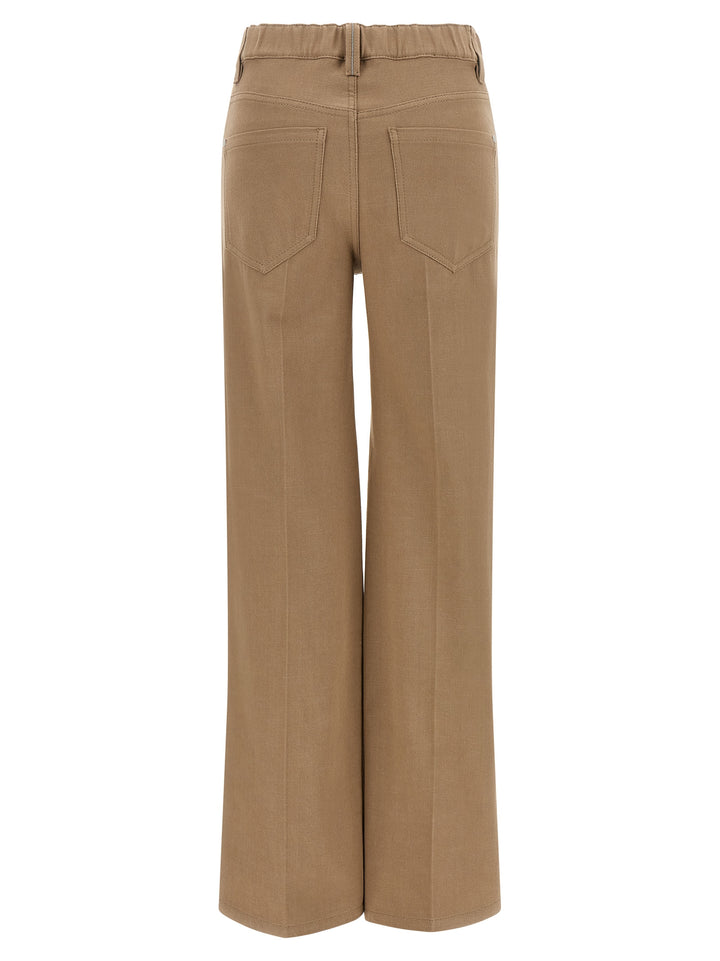 Brunello Cucinelli Beige Cotton Jeans Denim