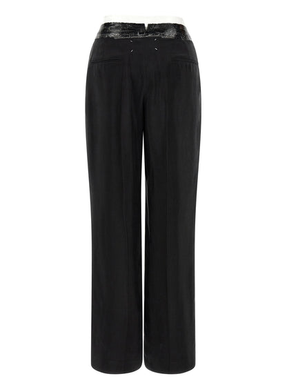 Maison Margiela Black Copper Casual Pants