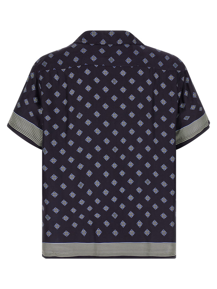 BODE Blue Silk Blouse