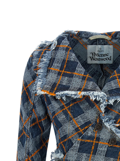 Vivienne Westwood Blue Cotton Blazer