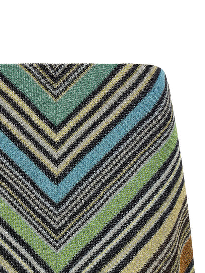 Missoni Multicolor Viscose Long Skirt