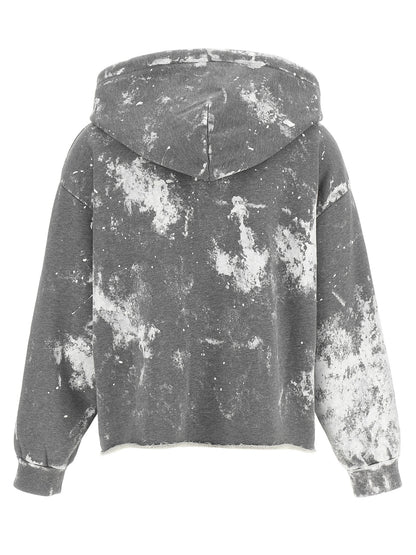 MM6 Maison Margiela Gray Cotton Sweatshirt