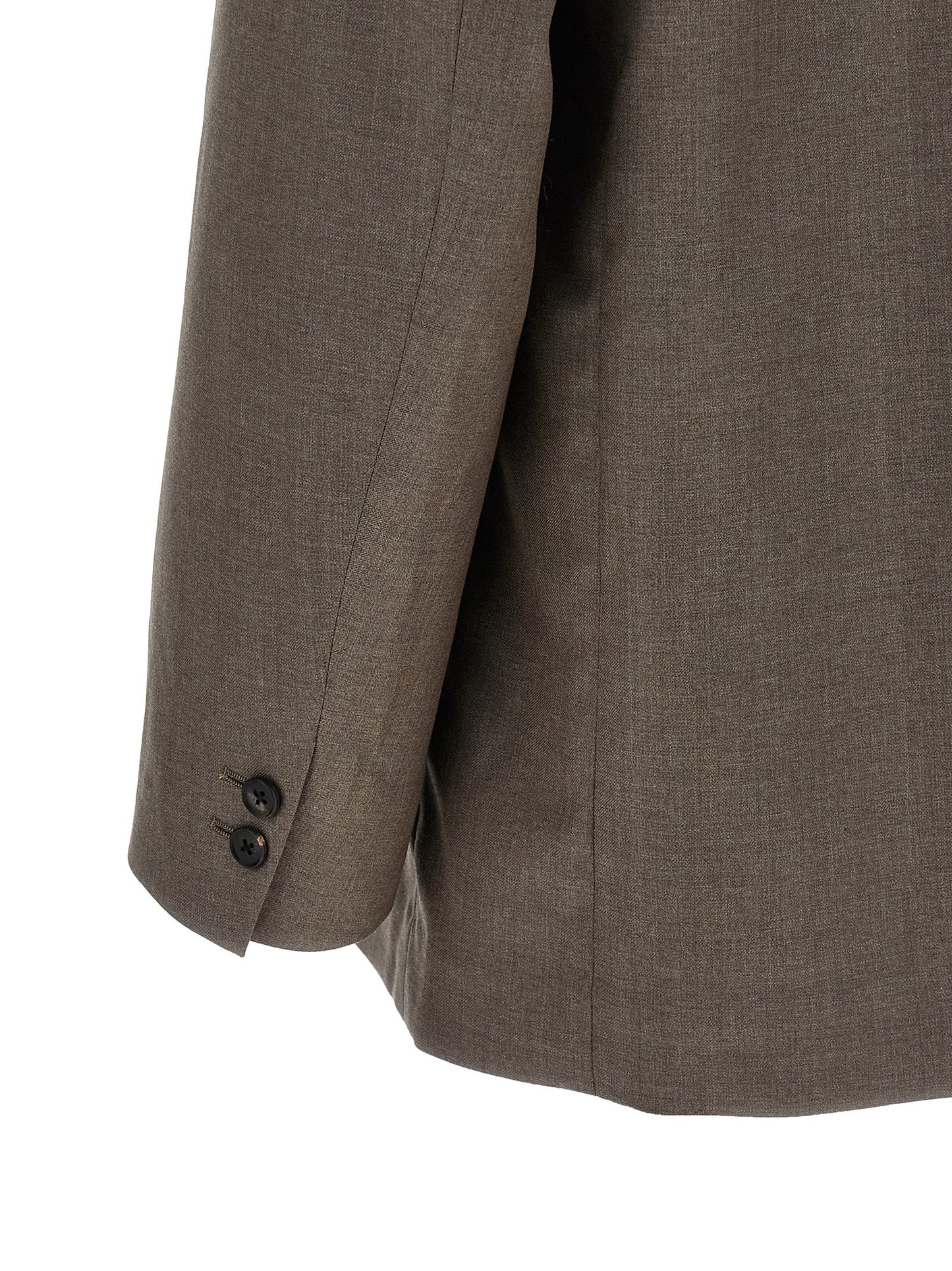 SSSTEIN Gray Wool Blazer