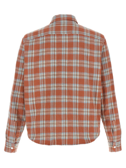 SECOND/LAYER Orange Cotton Blouse