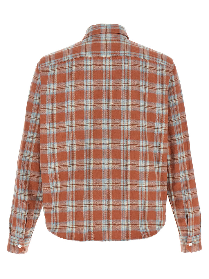 SECOND/LAYER Orange Cotton Blouse