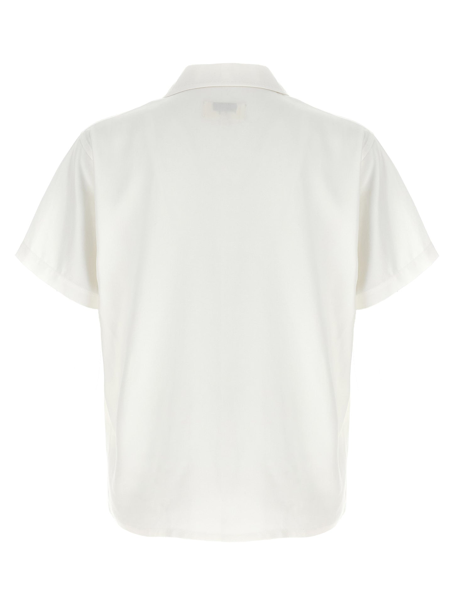 SECOND/LAYER White Lyocell Blouse