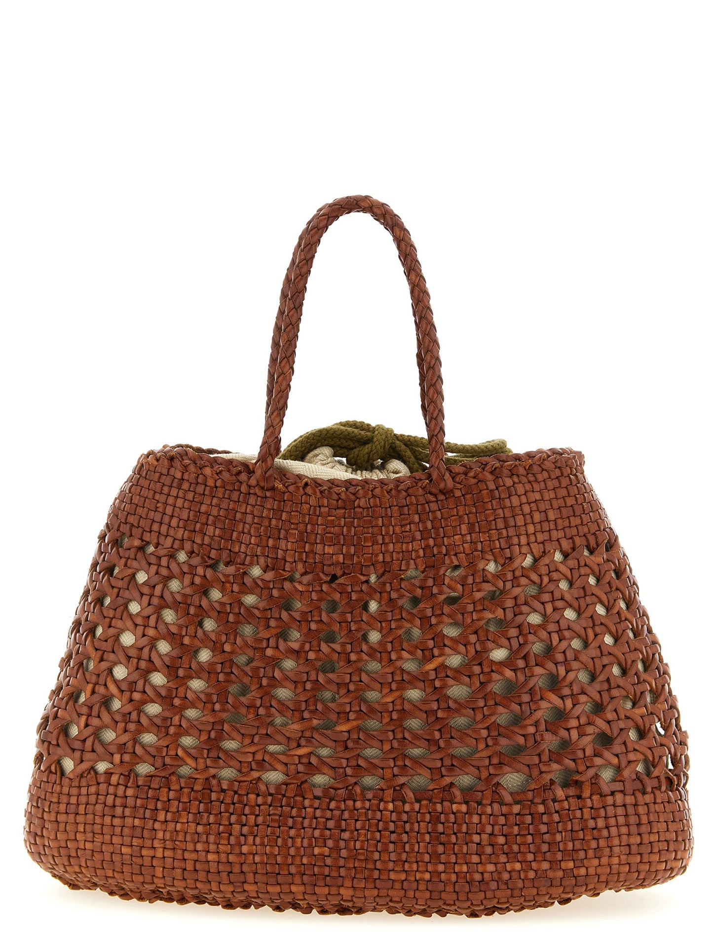 Dragon Diffusion Brown Calfskin Handbag