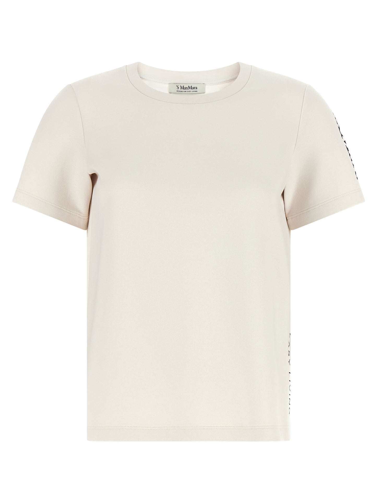 'S Max Mara Beige Cotton T-Shirt