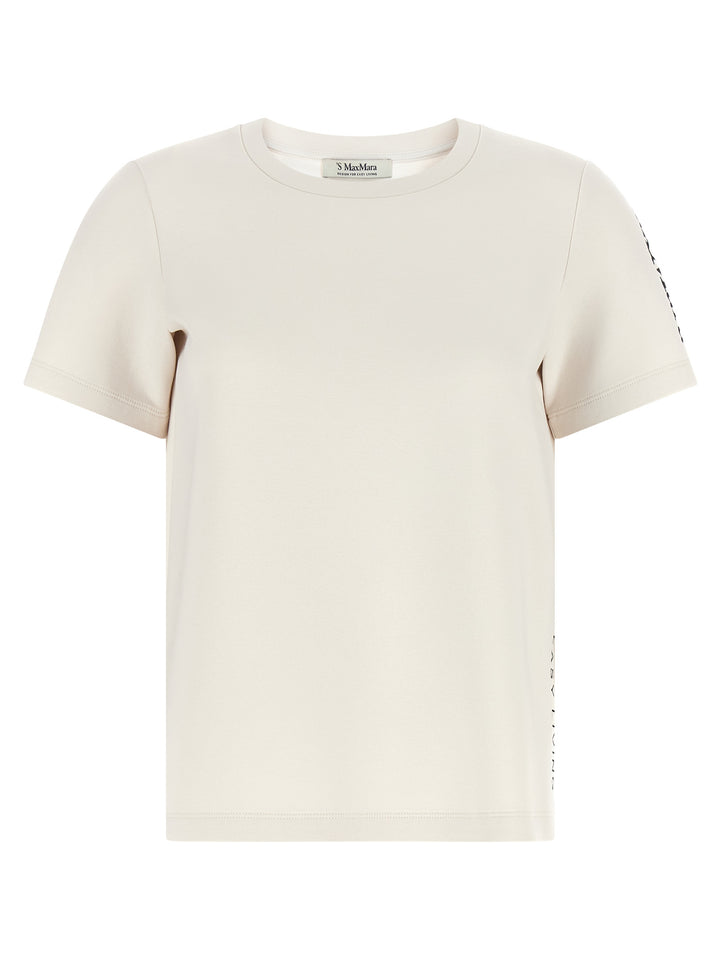 'S Max Mara Beige Cotton T-Shirt