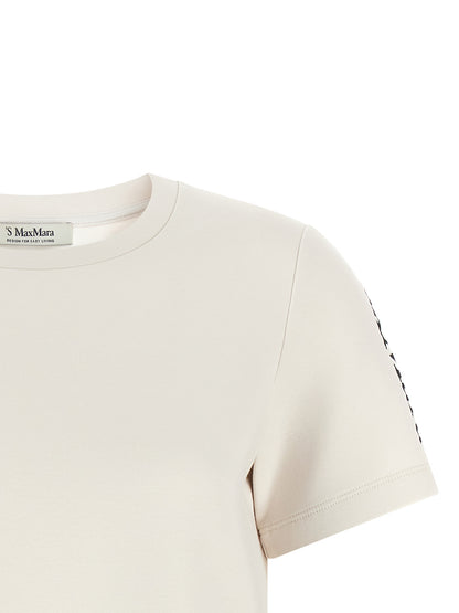 'S Max Mara Beige Cotton T-Shirt