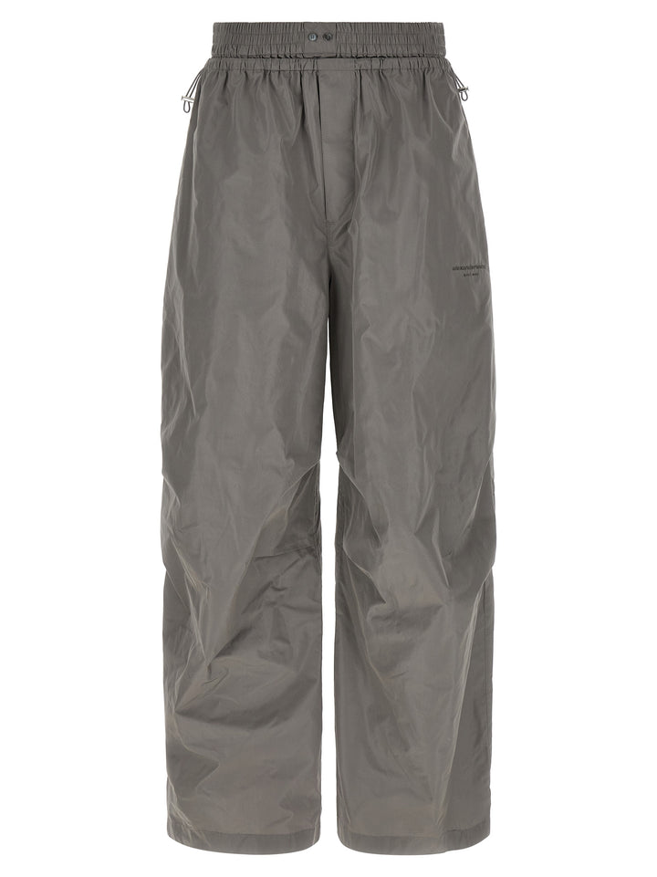 Alexander Wang Gray Polyester Athletic Pants