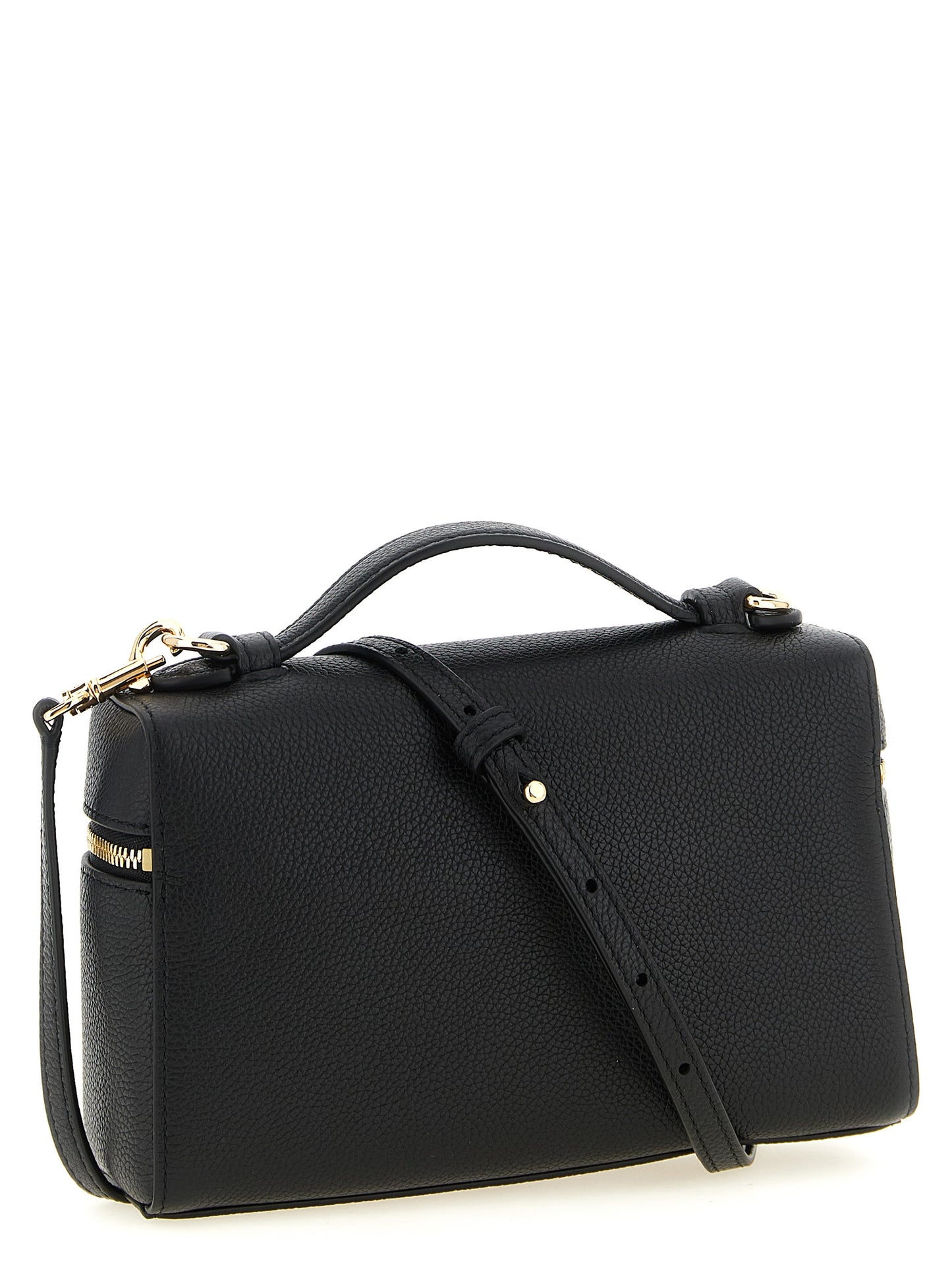 Tory Burch Black Cowhide Handbag