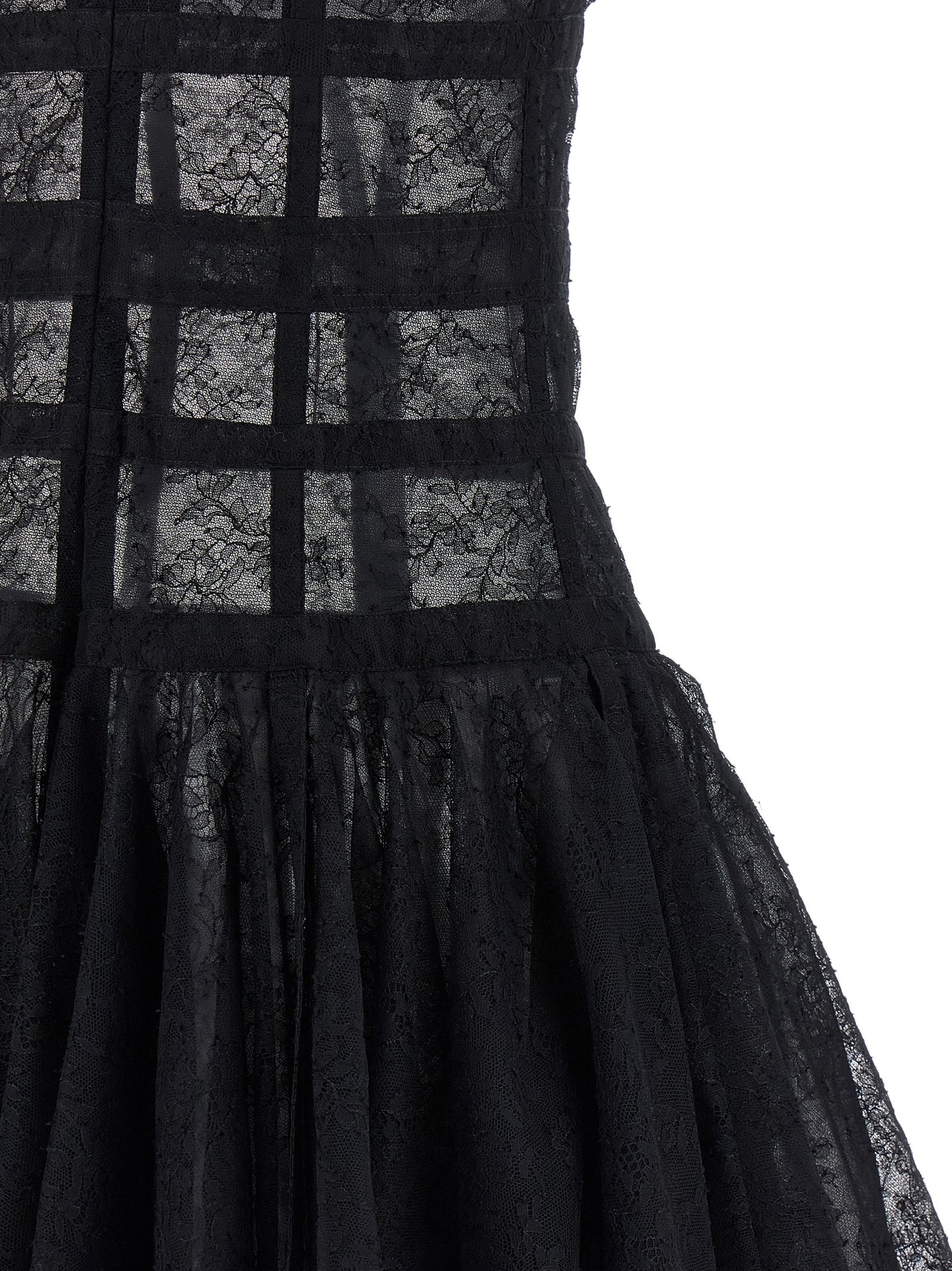 Giovanni Bedin Black Polyamide Short Dress
