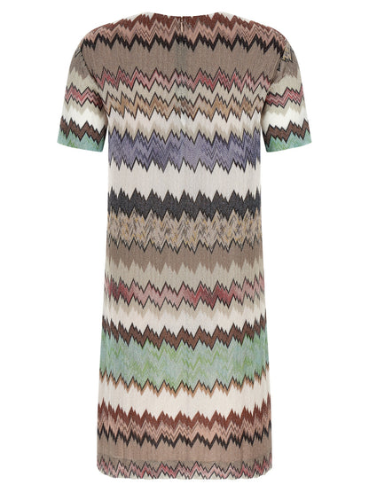 Missoni Multicolor Viscose Short Dress