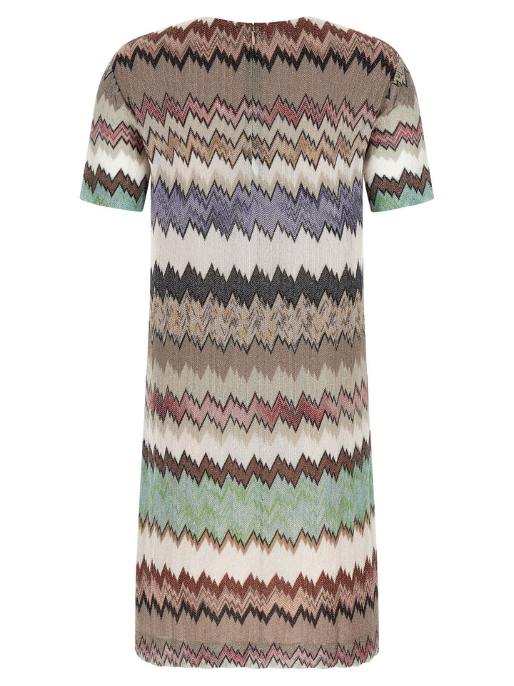 Missoni Multicolor Viscose Short Dress