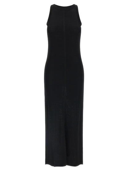 Loulou De Saison Black Viscose Long Dress