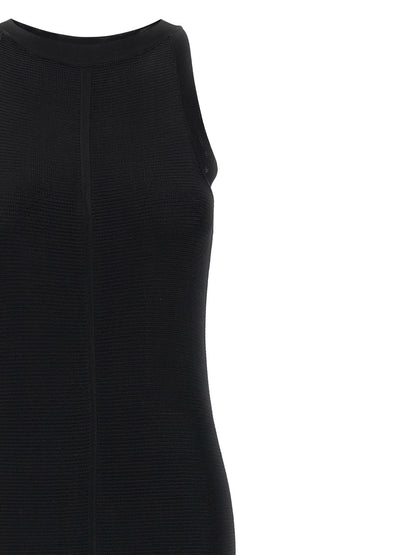 Loulou De Saison Black Viscose Long Dress