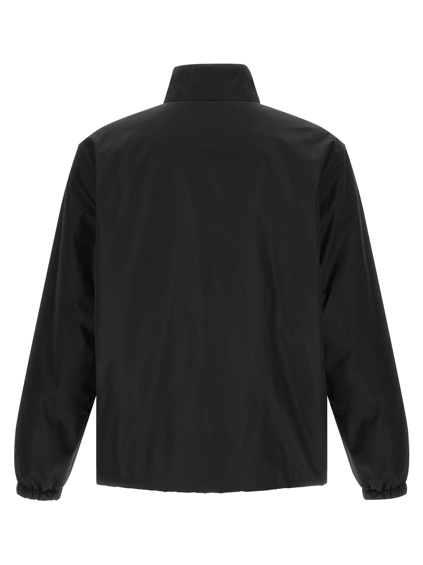 Jil Sander Black Polyester Full-Length Jacket