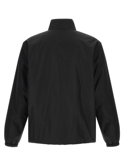 Jil Sander Black Polyester Full-Length Jacket