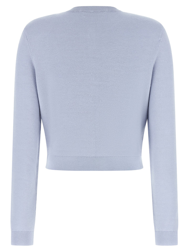 Self-Portrait Blue Polyester Cardigan