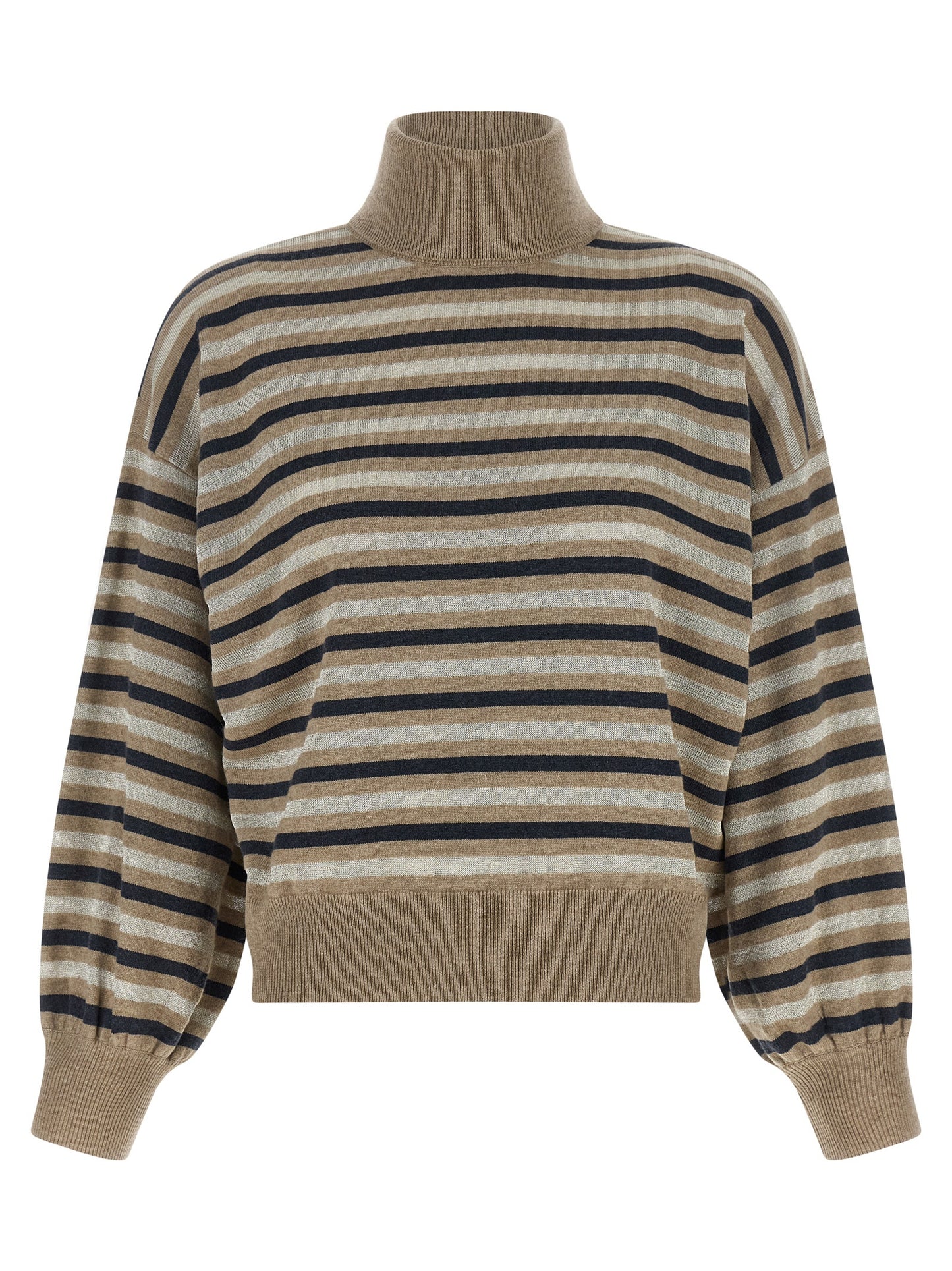 Brunello Cucinelli Multicolor Virgin Wool Cardigan