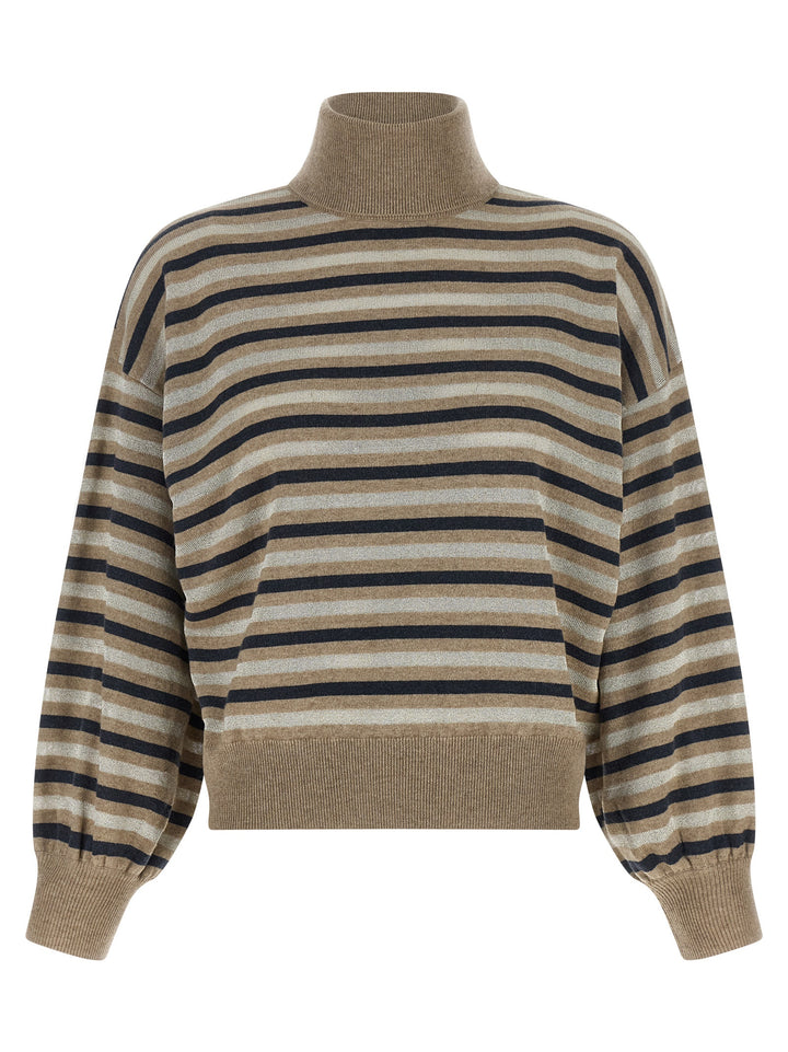 Brunello Cucinelli Multicolor Virgin Wool Cardigan