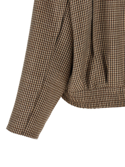 Brunello Cucinelli Brown Virgin Wool Jacket
