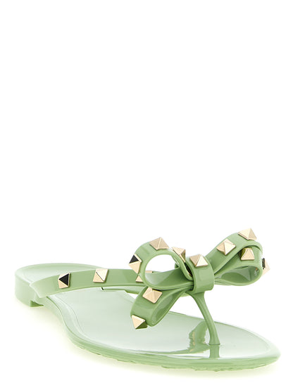 Valentino Garavani Bicolor Polyvinyl Slides