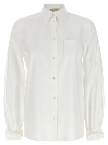 Valentino Garavani White Cotton Blouse