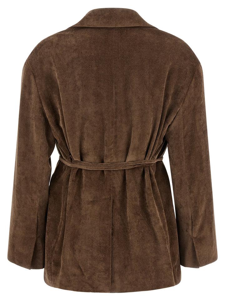 Brunello Cucinelli Brown Viscose Blazer