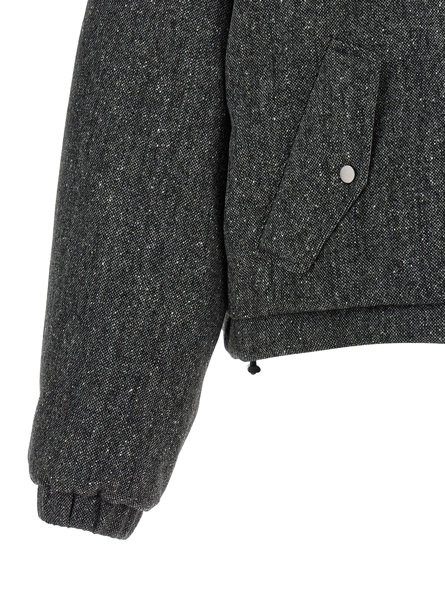 Brunello Cucinelli Gray Virgin Wool Jacket