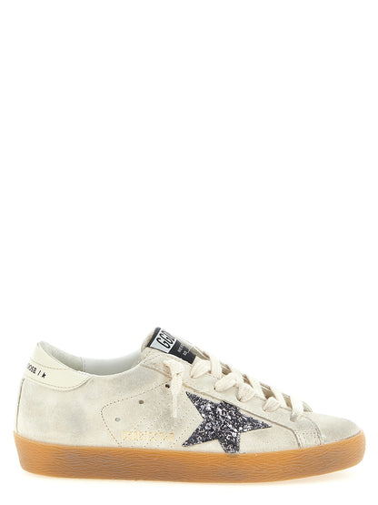 Golden Goose White Leather Sneakers