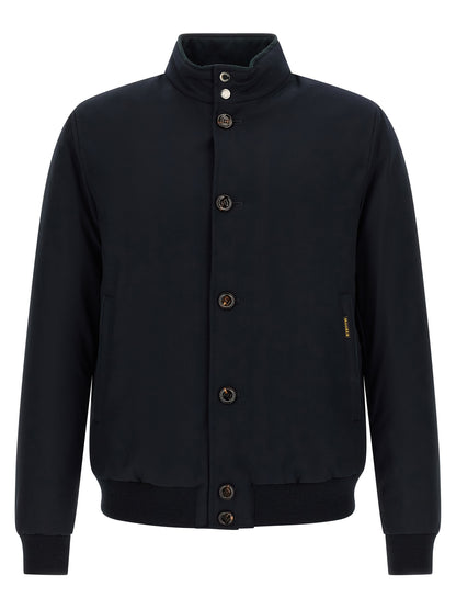 MooRER Blue Wool Bomber