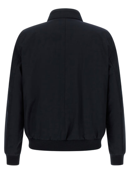 MooRER Blue Wool Bomber