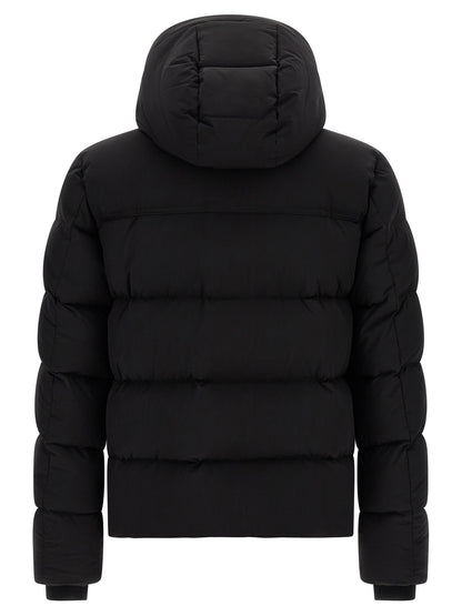 MooRER Black Wool Bomber