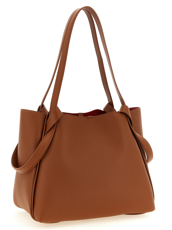 Christian Louboutin Brown Calfskin Tote Bag
