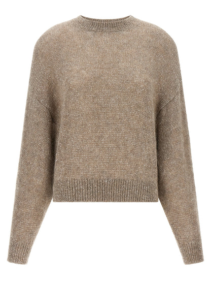 Brunello Cucinelli Beige Polyamide Cardigan