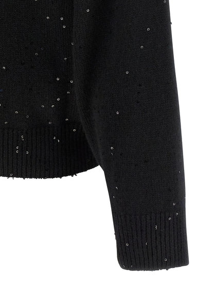 Brunello Cucinelli Black Cashmere Cardigan