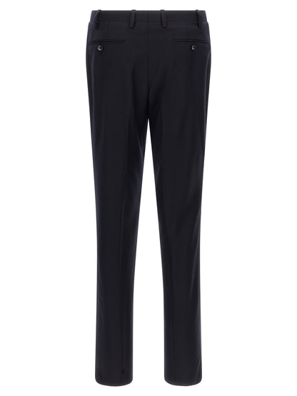 Kiton Blue Virgin Wool Two-Piece Suit