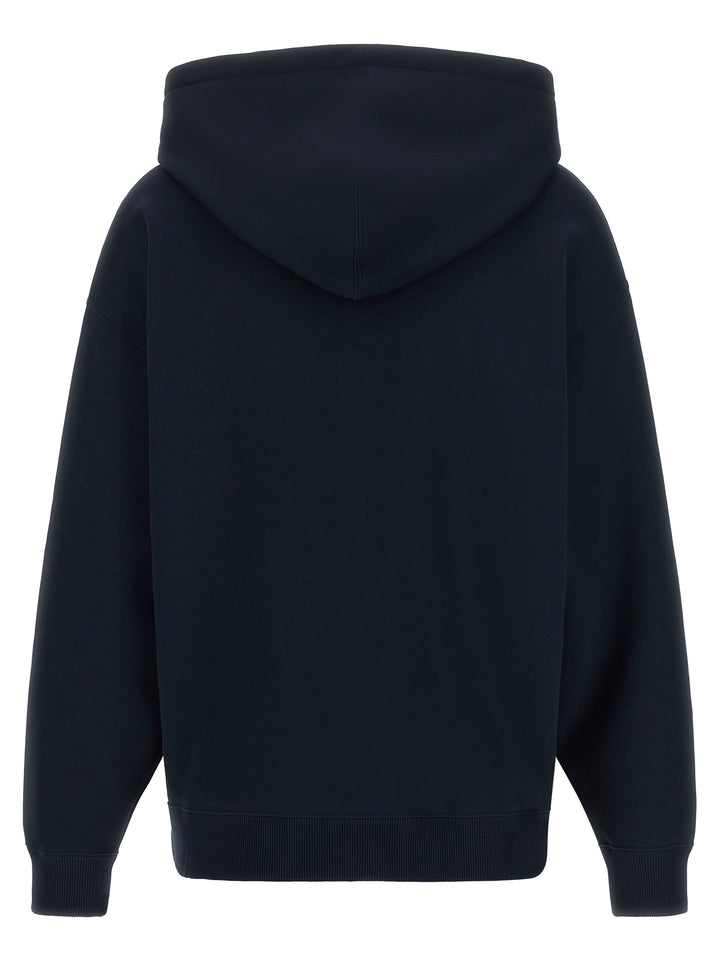 Jil Sander Blue Cotton Sweatshirt