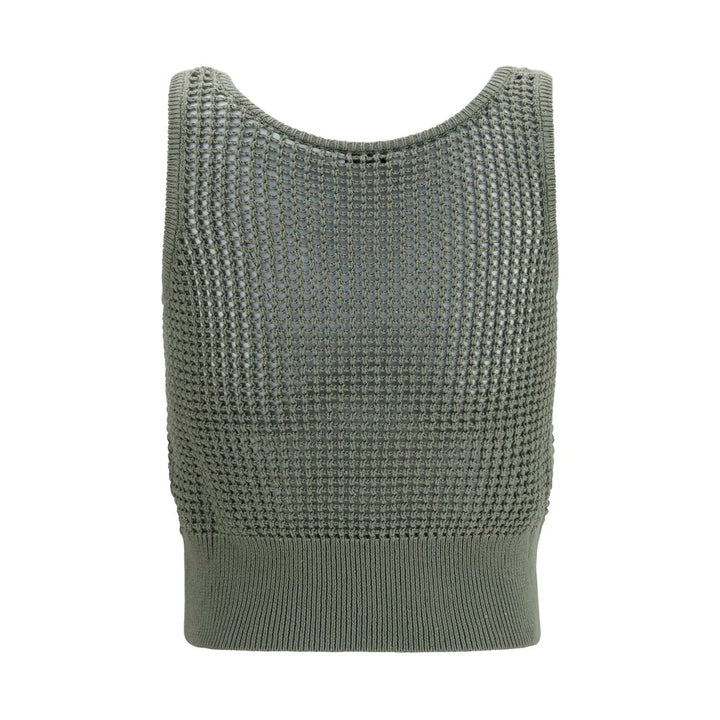 Brunello Cucinelli Bicolor Cotton Tank Tops