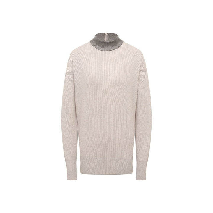 Brunello Cucinelli Beige Cashmere Sweater