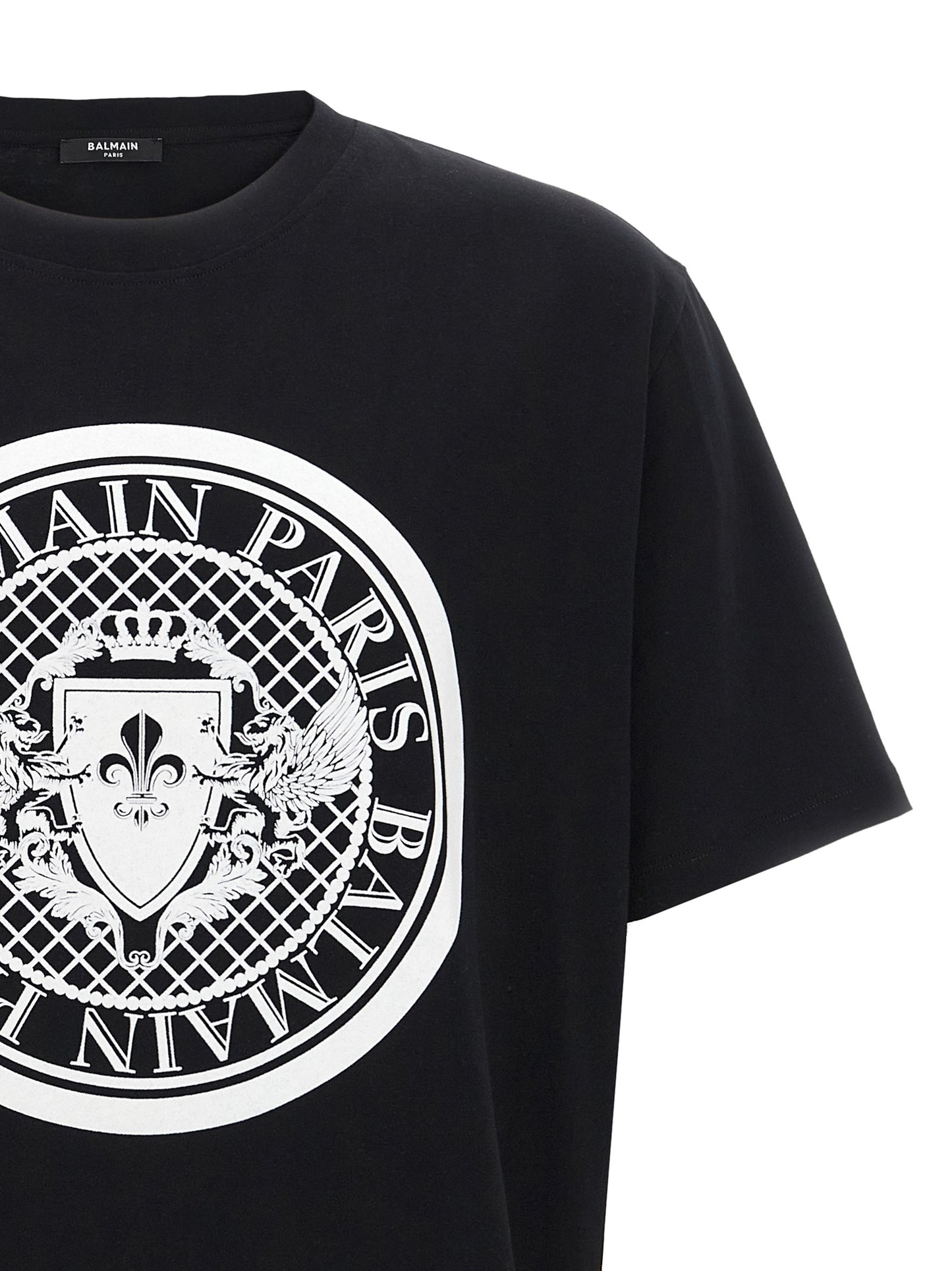 Balmain Bicolor Organic Cotton T-Shirt