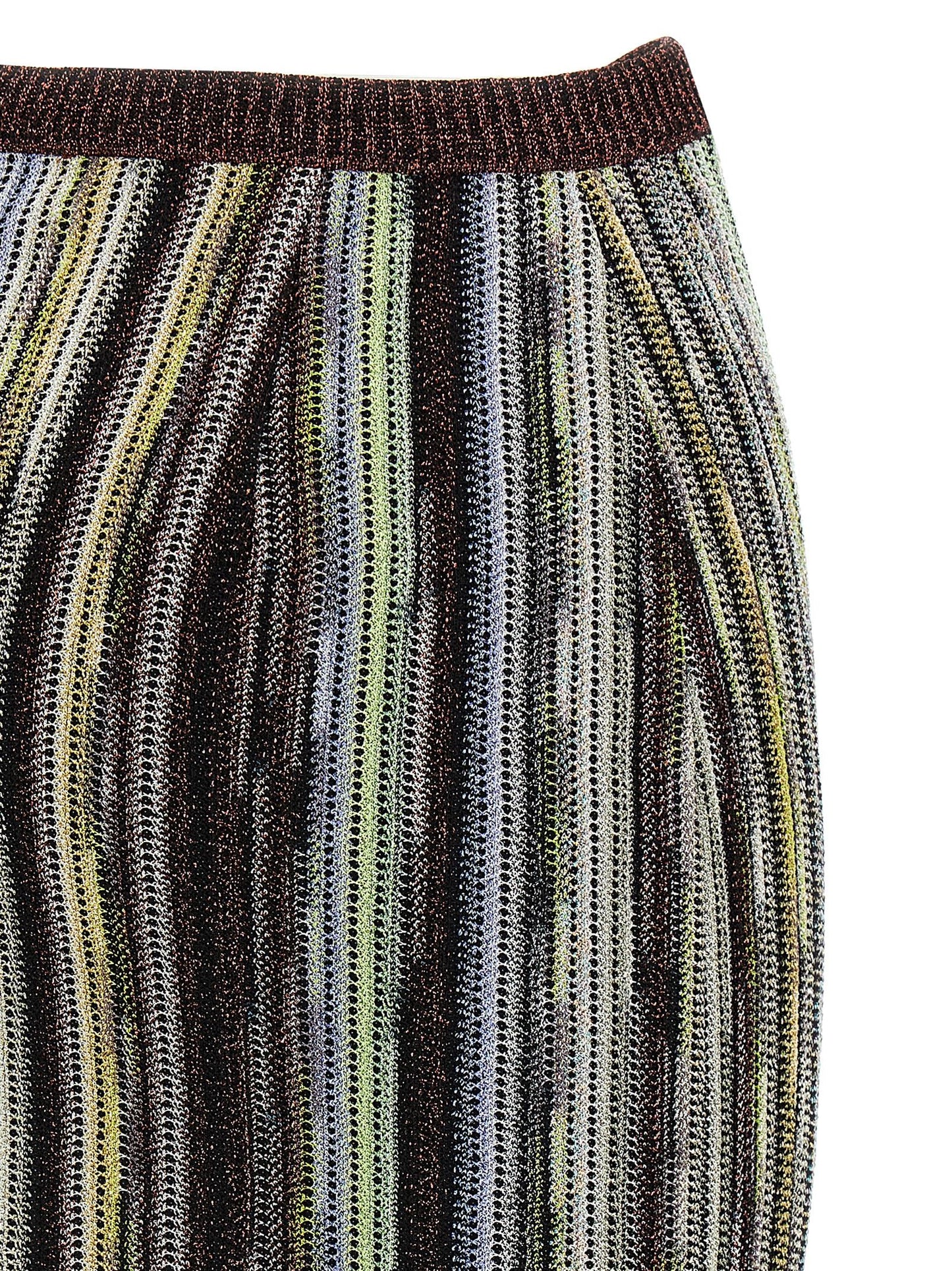 Missoni Multicolor Viscose Long Skirt
