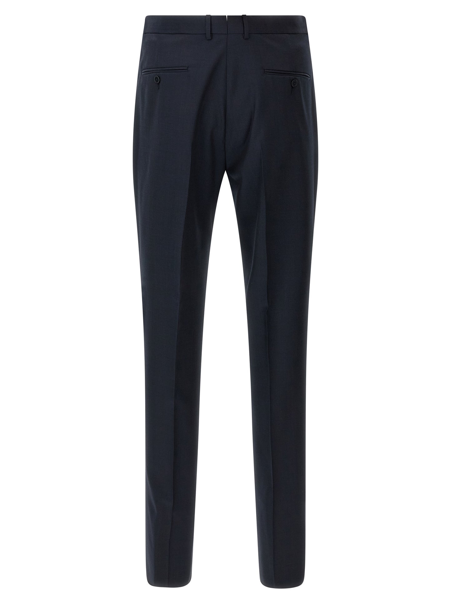 ZEGNA Blue Wool Two-Piece Suit